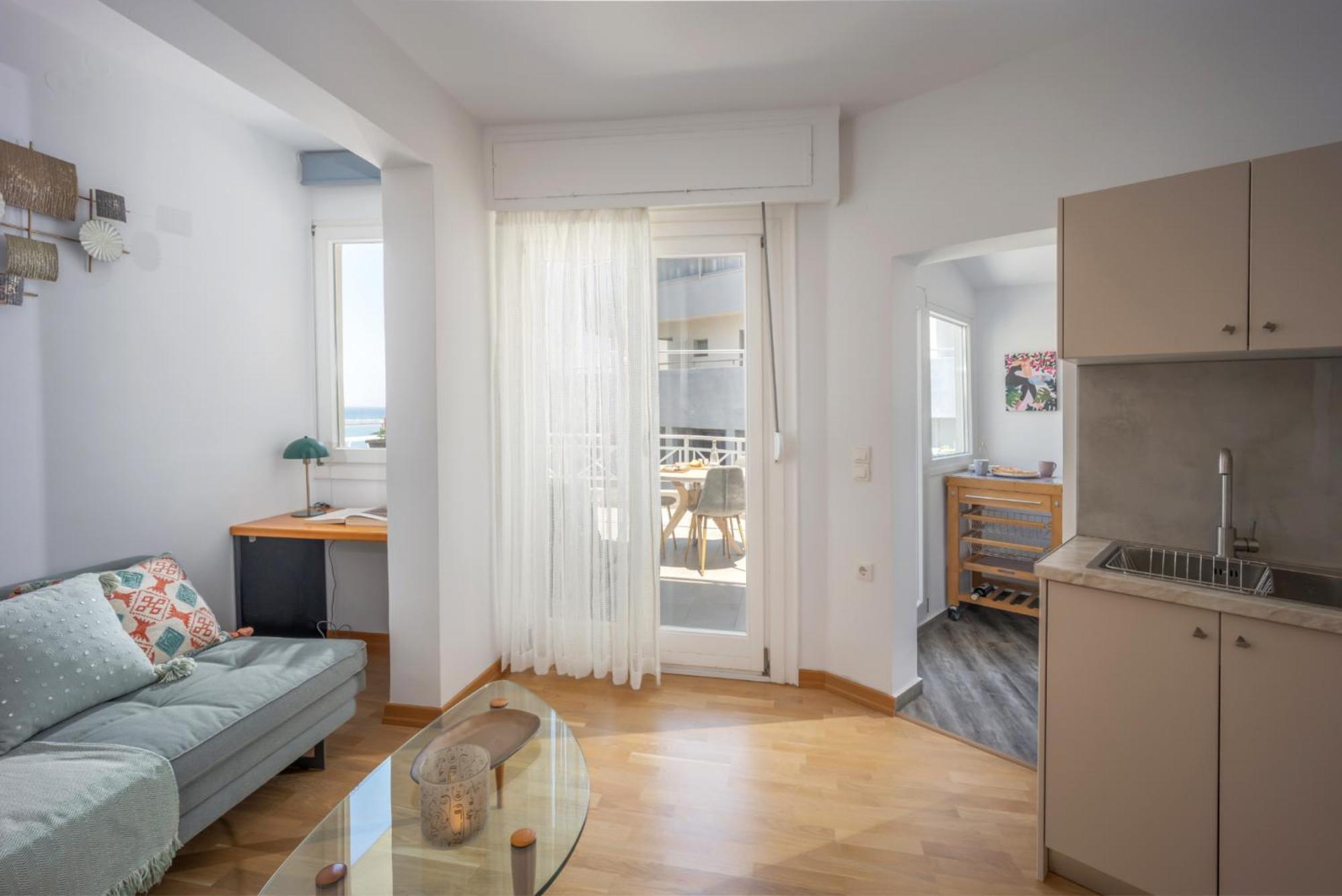 Chic, Downtown, Penthouse W Sundeck And Seaview Apartment Heraklion Exterior foto