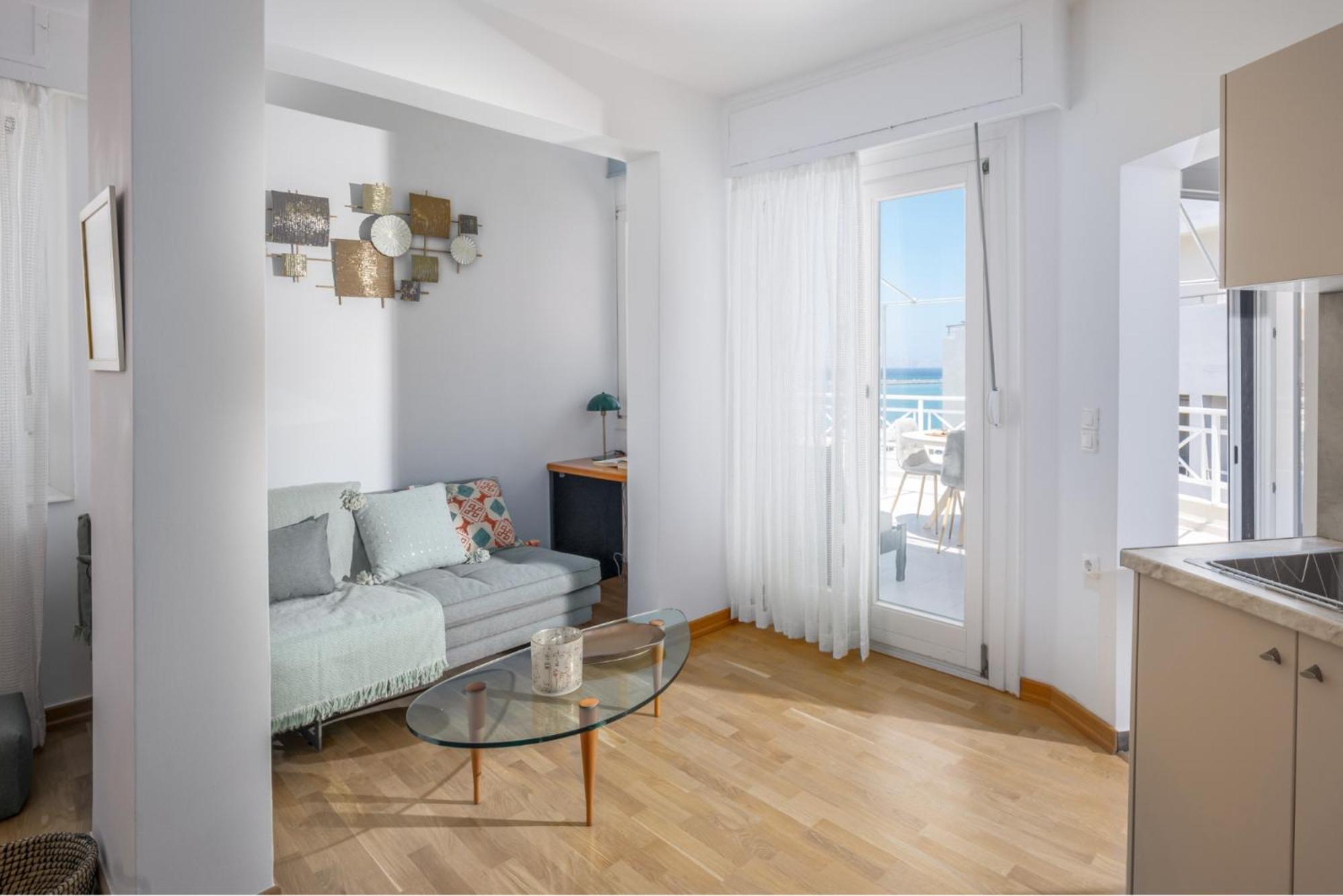 Chic, Downtown, Penthouse W Sundeck And Seaview Apartment Heraklion Exterior foto